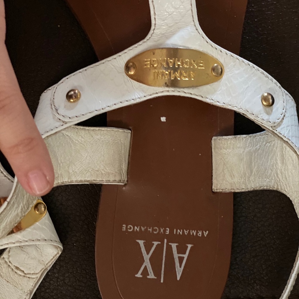 Armani exchange sandals